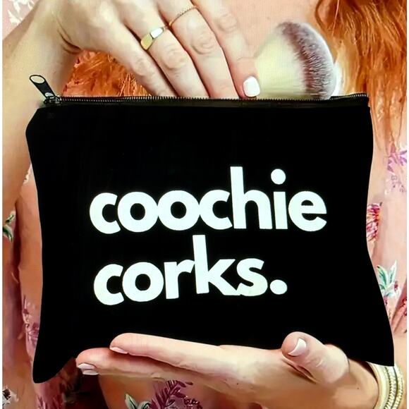 Canvas Chic Tampon Makeup Drug Receipts Storage Bag - Picture 2 of 6